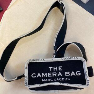 Marc Jacobs The Jacquard Black Camera Bag